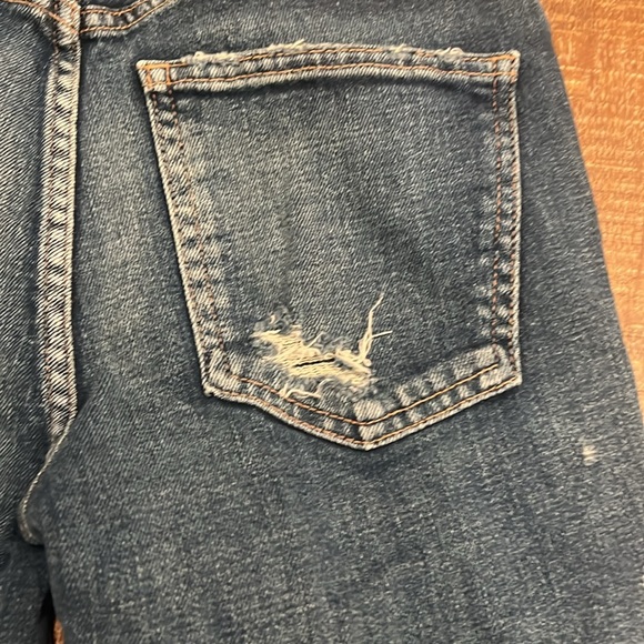 Moussy Vintage Glendale Mid Rise Distressed Cropped Jeans - Picture 14 of 14